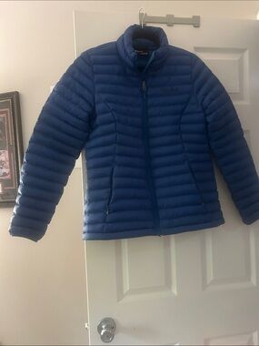 Marmot Royal Blue Quilted Puffer Jacket